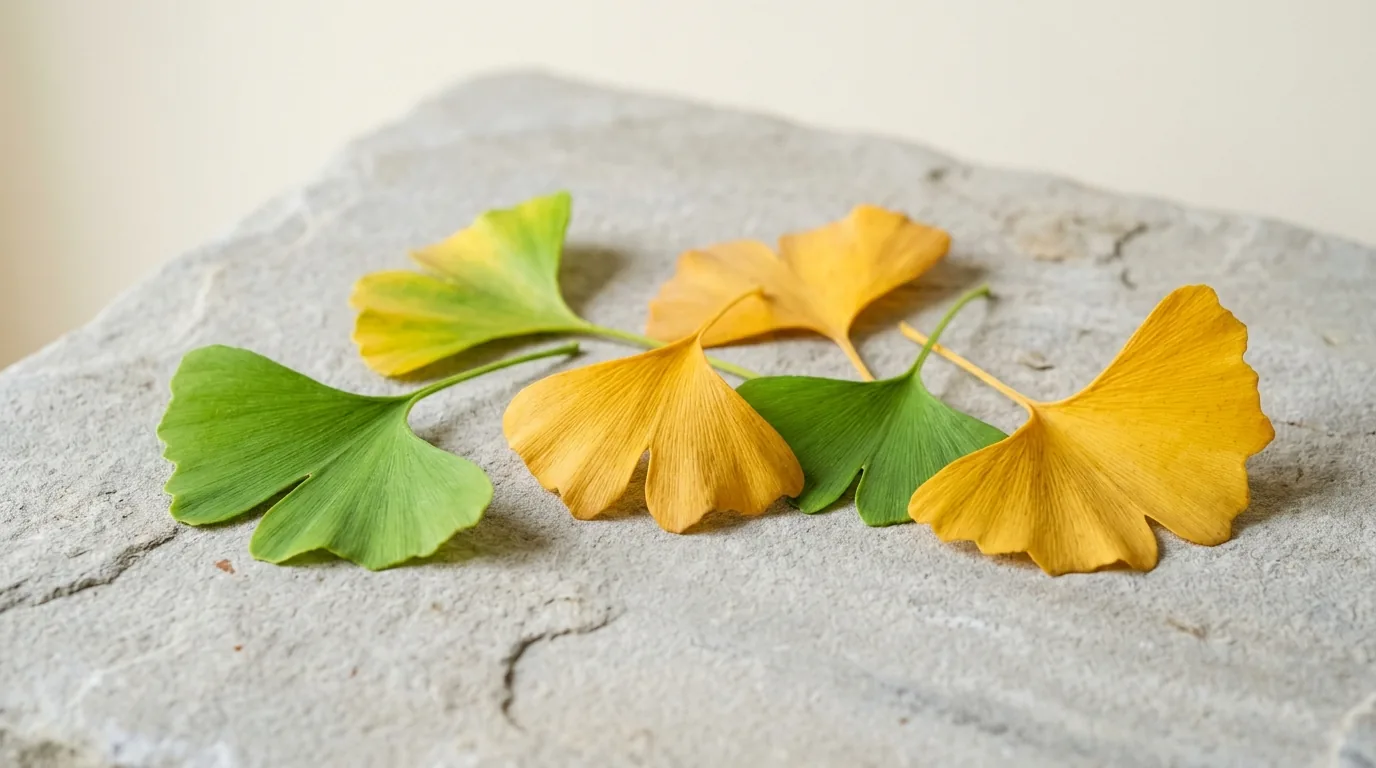 Ginkgo Biloba frunze verzi evantai Ginkgo biloba — extract flavonoide pentru memorie și circulație cerebrală