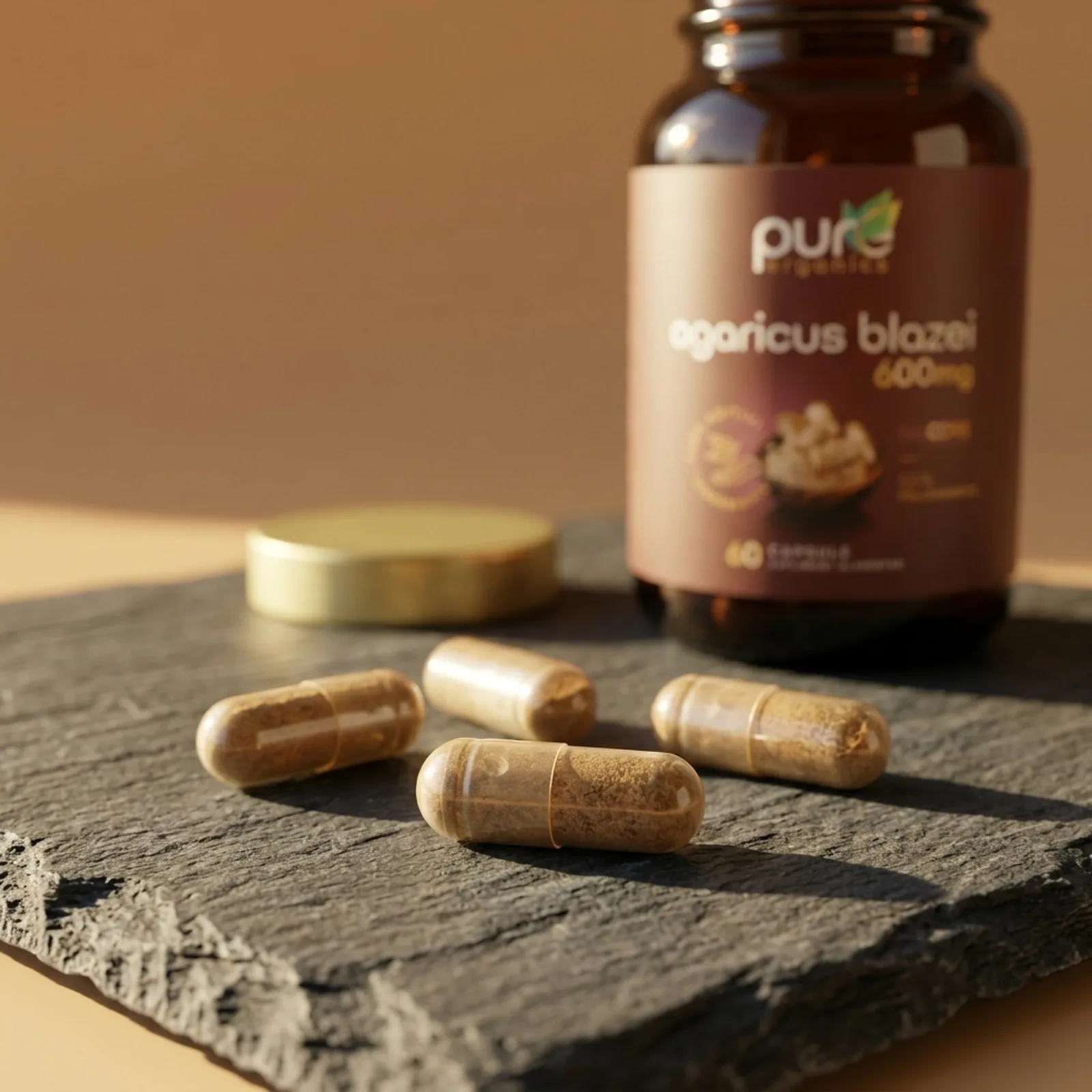 Macro capsule Agaricus Blazei BioCORE® galerie