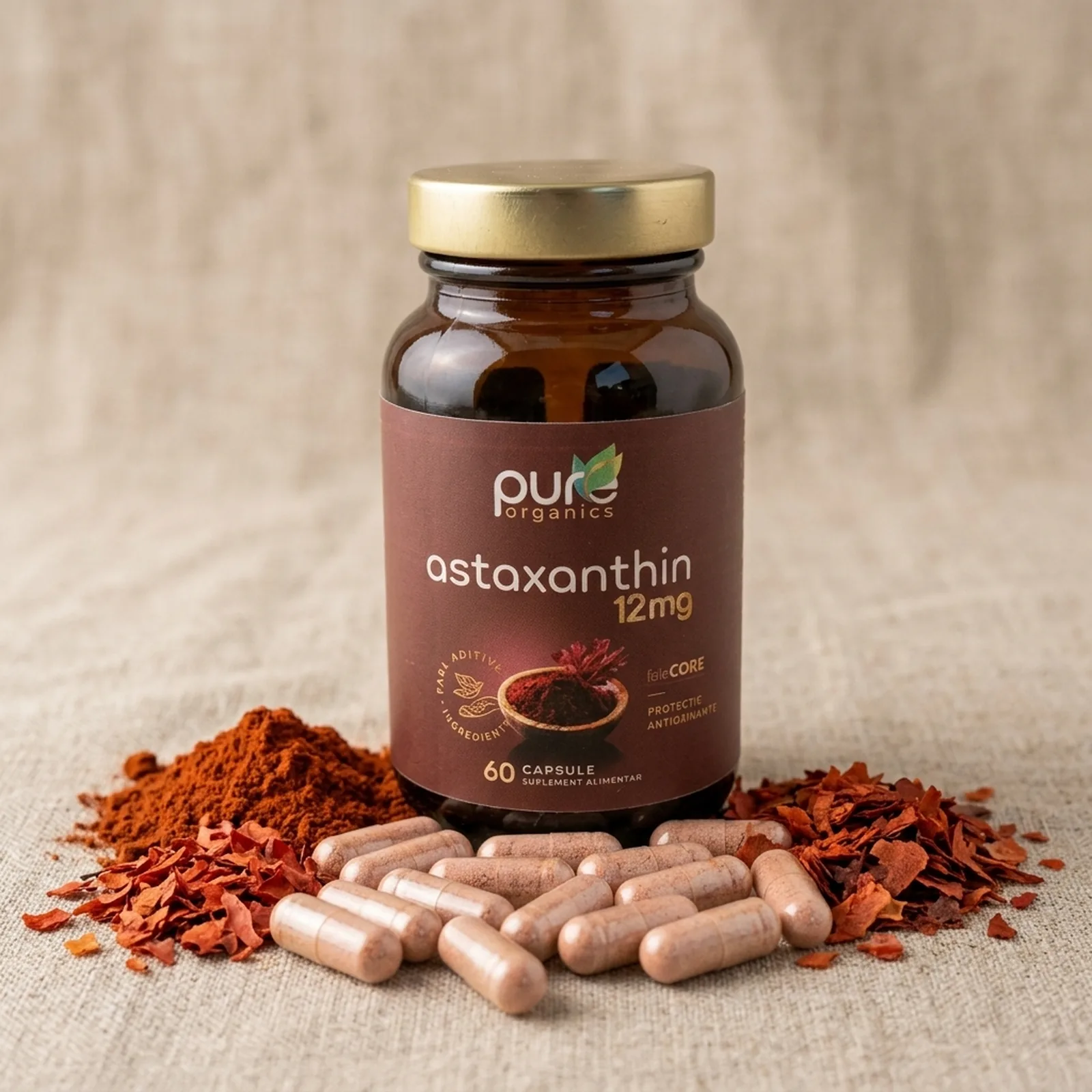 Microalga roșie Haematococcus pluvialis &mdash; sursa naturală a astaxanthin