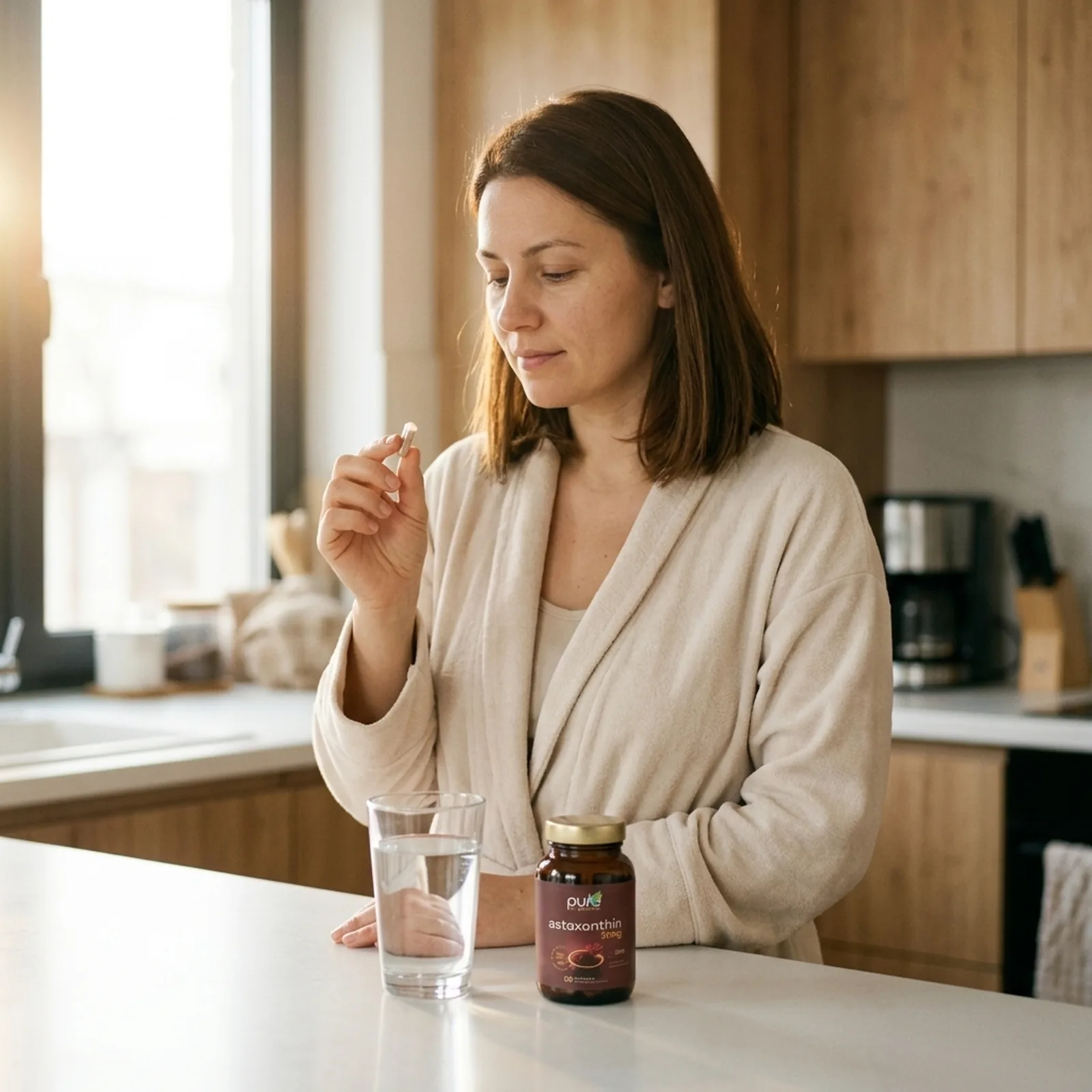 Astaxanthin — ritual dimineață