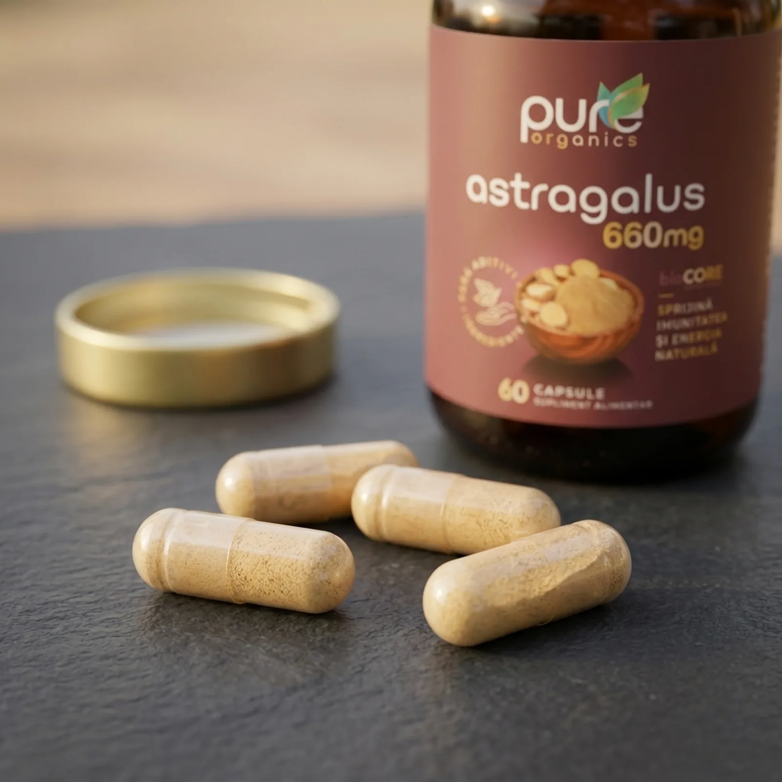 Macro capsule Astragalus BioCORE® — calitate