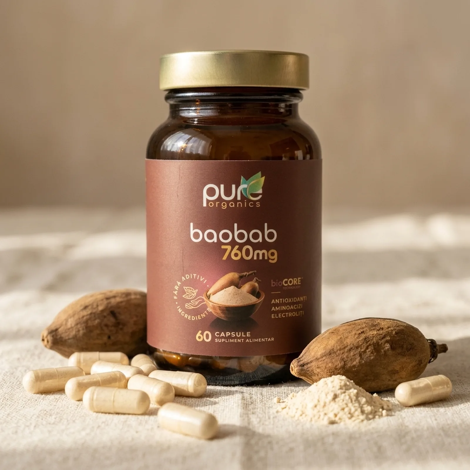 Extract Adansonia digitata — sursă naturală Baobab BioCORE®