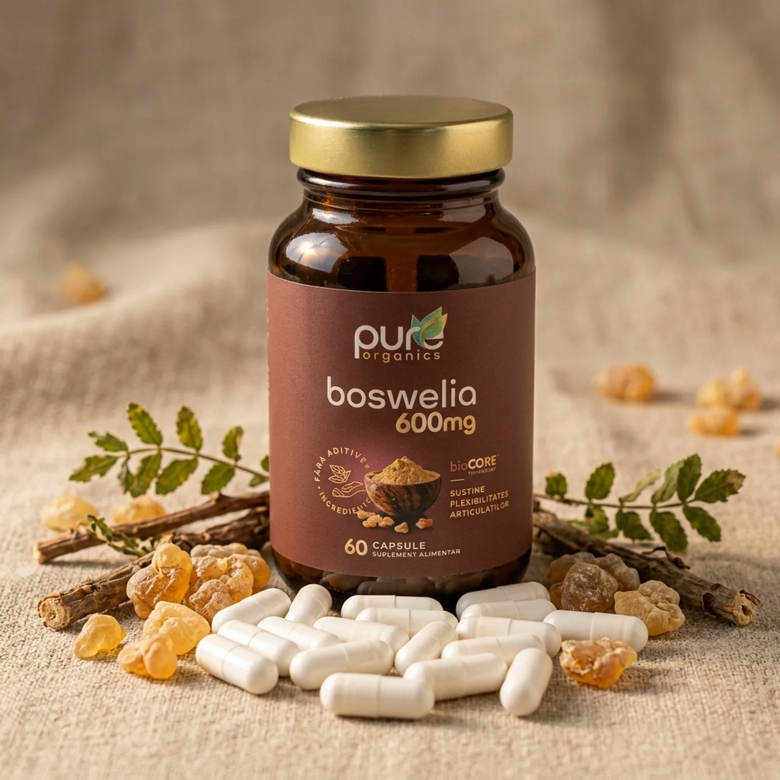 Extract Boswellia serrata din rășină de tămâie — ingredient activ