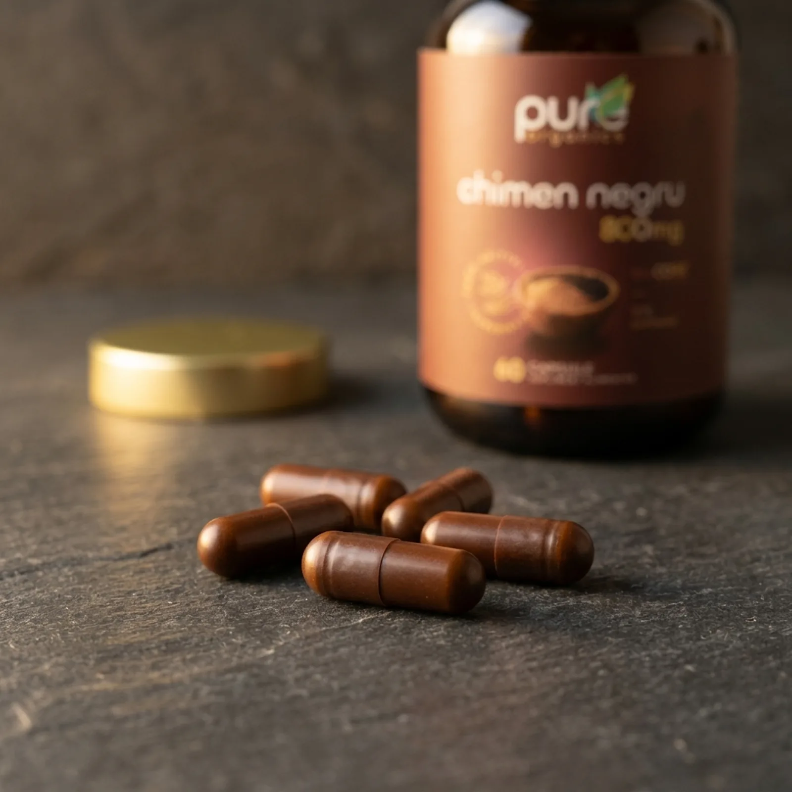 Macro capsule Chimen Negru BioCORE®
