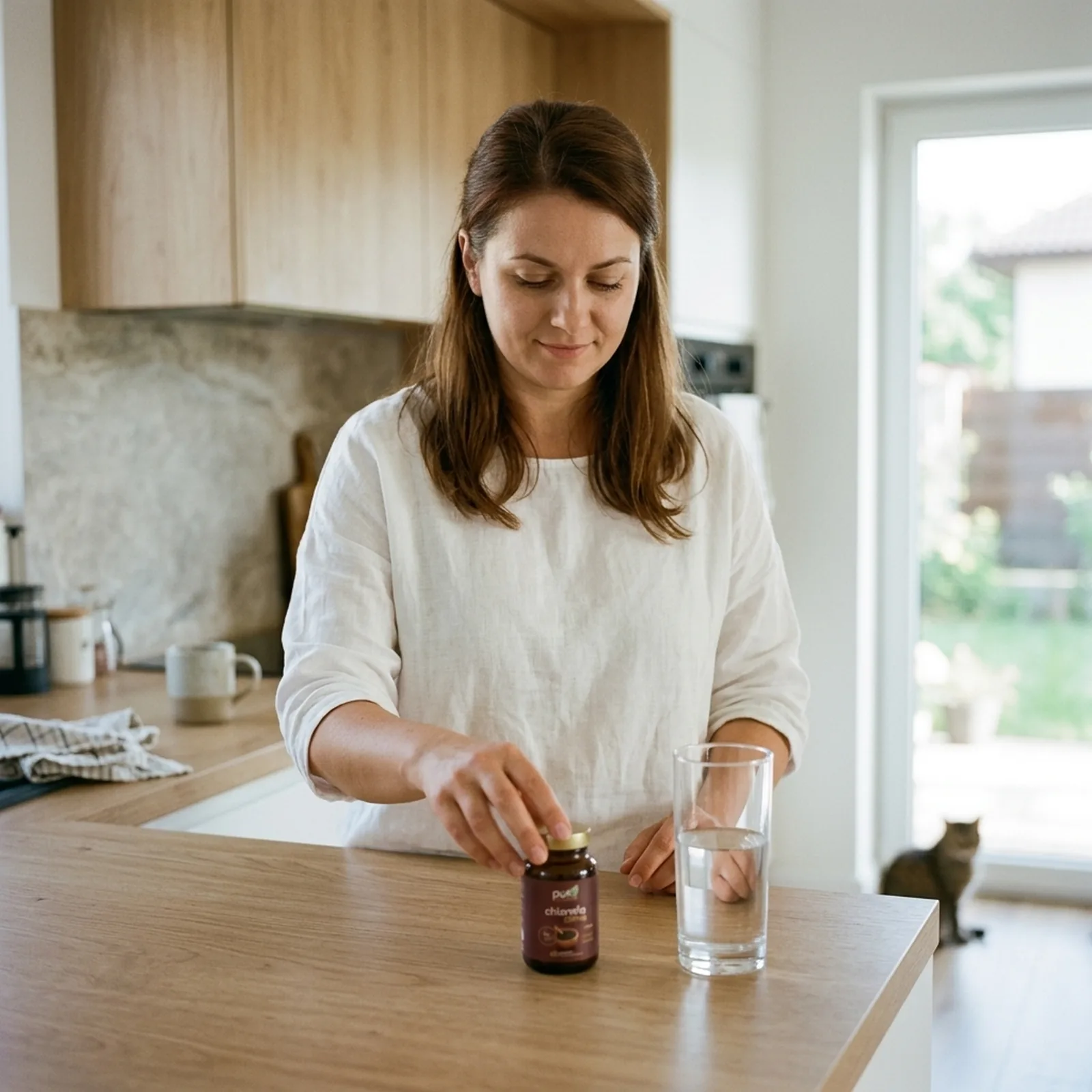 Rutina de dimineață Chlorella BioCORE® — energie stabilă