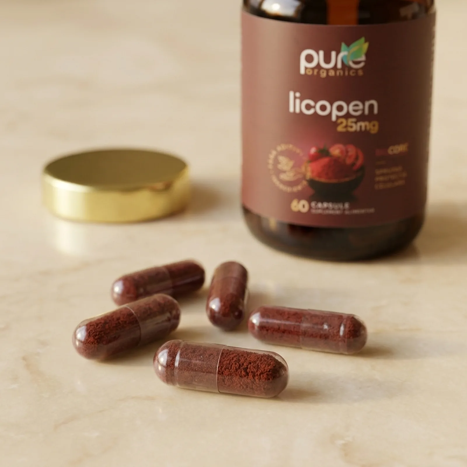 Capsule pullulan Licopen BioCORE® — macro
