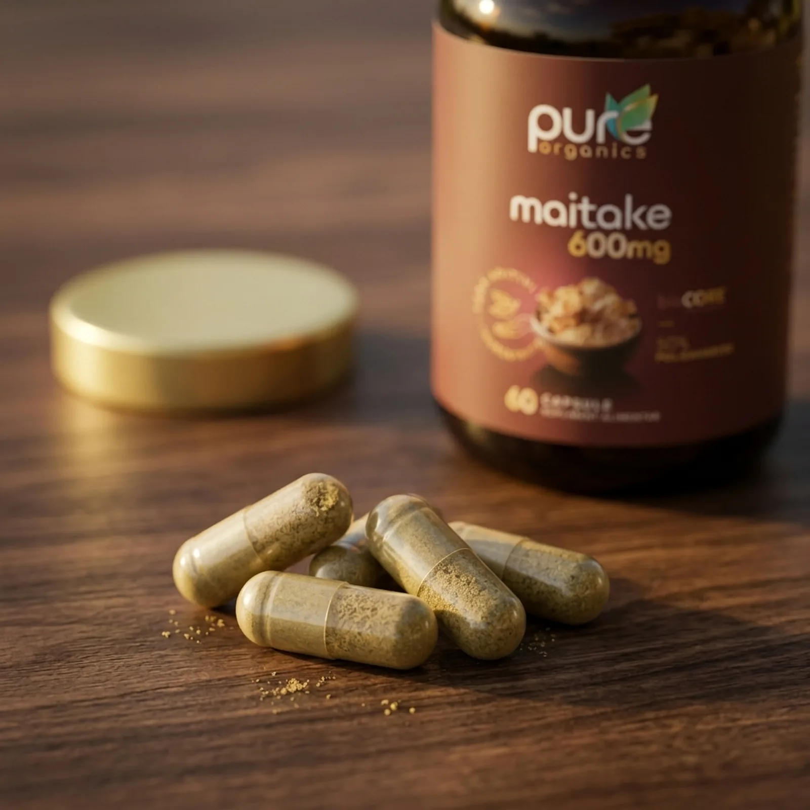 Macro capsule pullulan Maitake BioCORE® — calitate premium