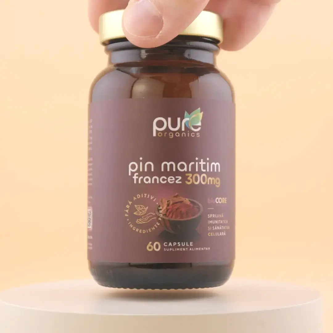 Video produs Pin Maritim Francez BioCORE® — prezentare 360°