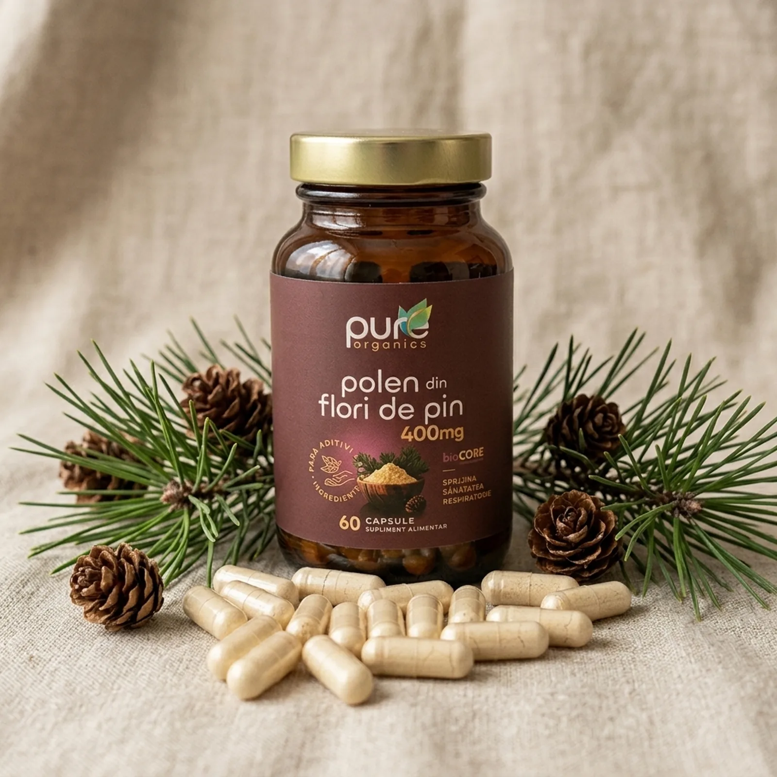 Extract natural Pinus massoniana — ingrediente Polen de Pin BioCORE®