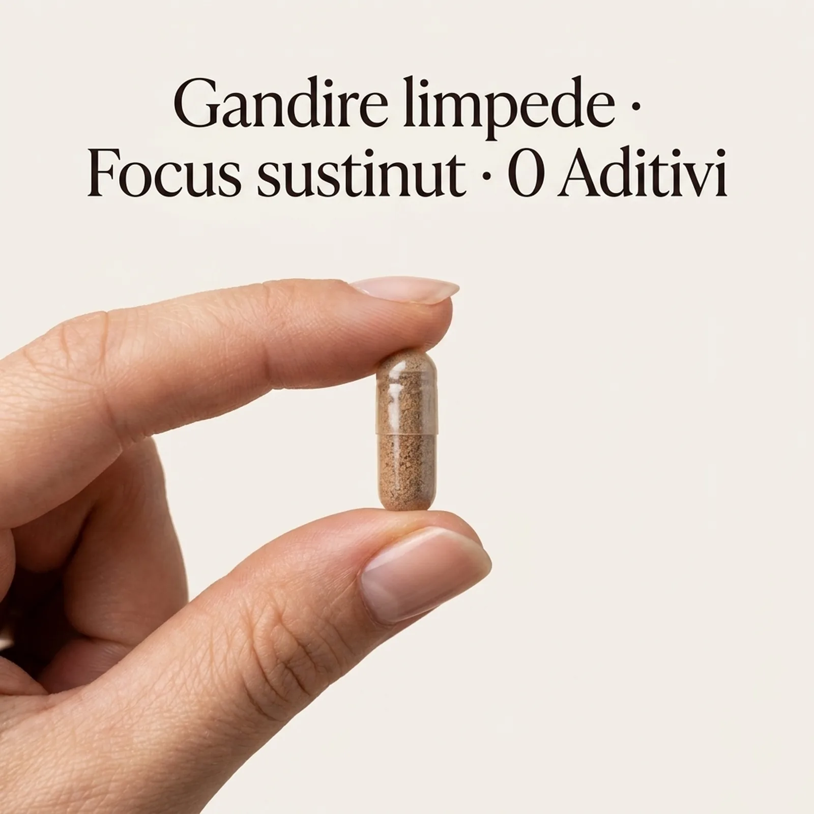 Capsulă PureBrain pullulan — gândire limpede