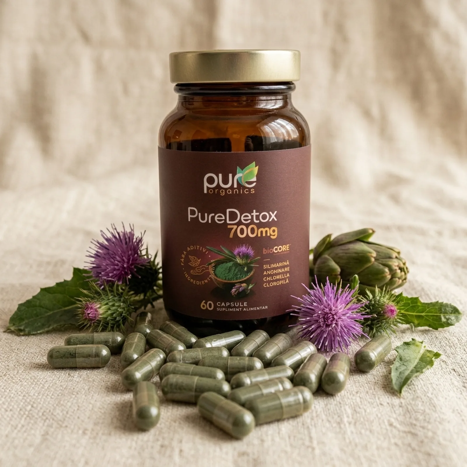 PureDetox — Armurariu și Anghinare BioCORE®