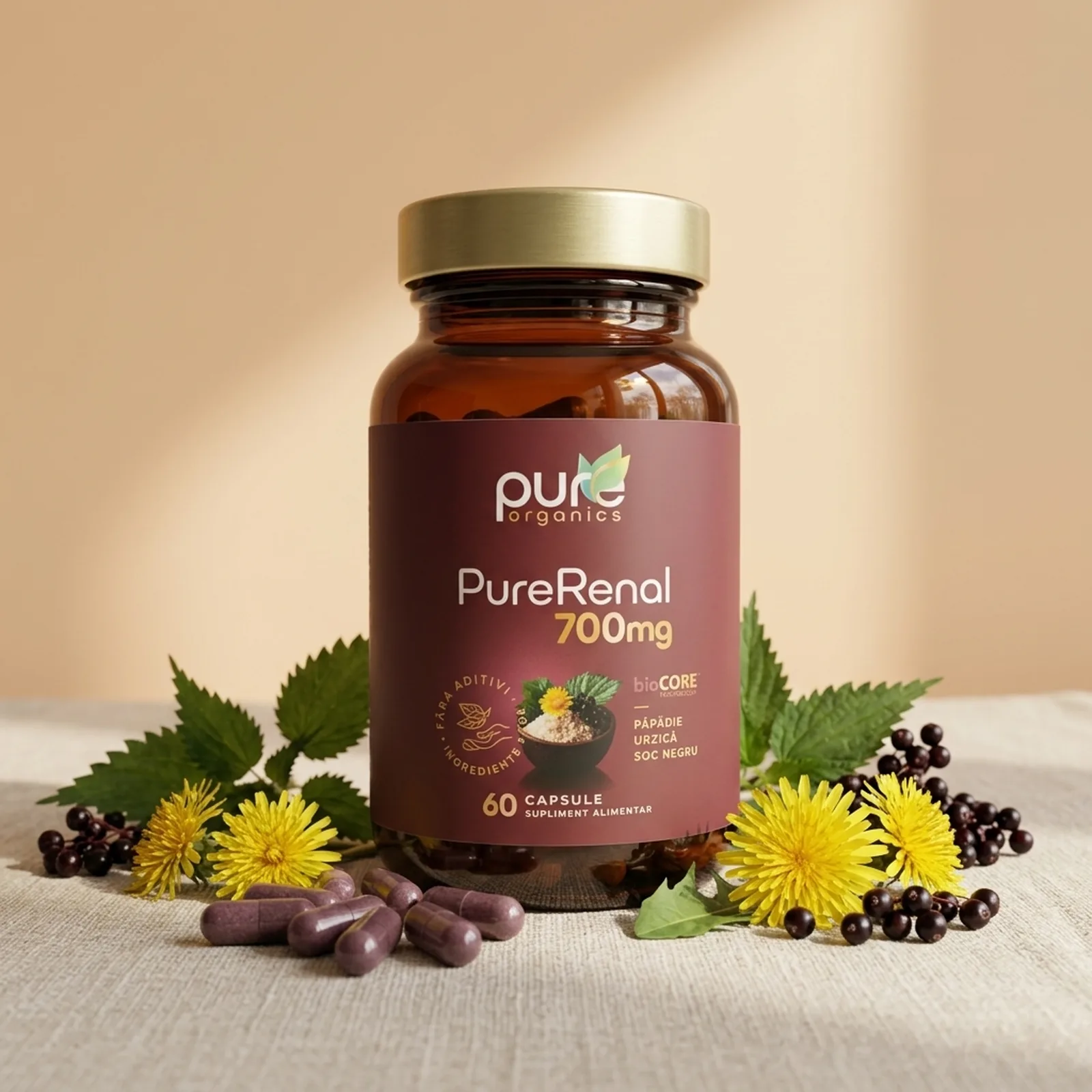 Extract Păpădie, Urzică, Soc Negru — PureRenal