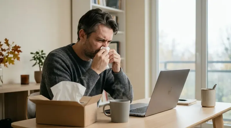 Persoană activă care vrea mai puține răceli — imunitate susținută cu Reishi