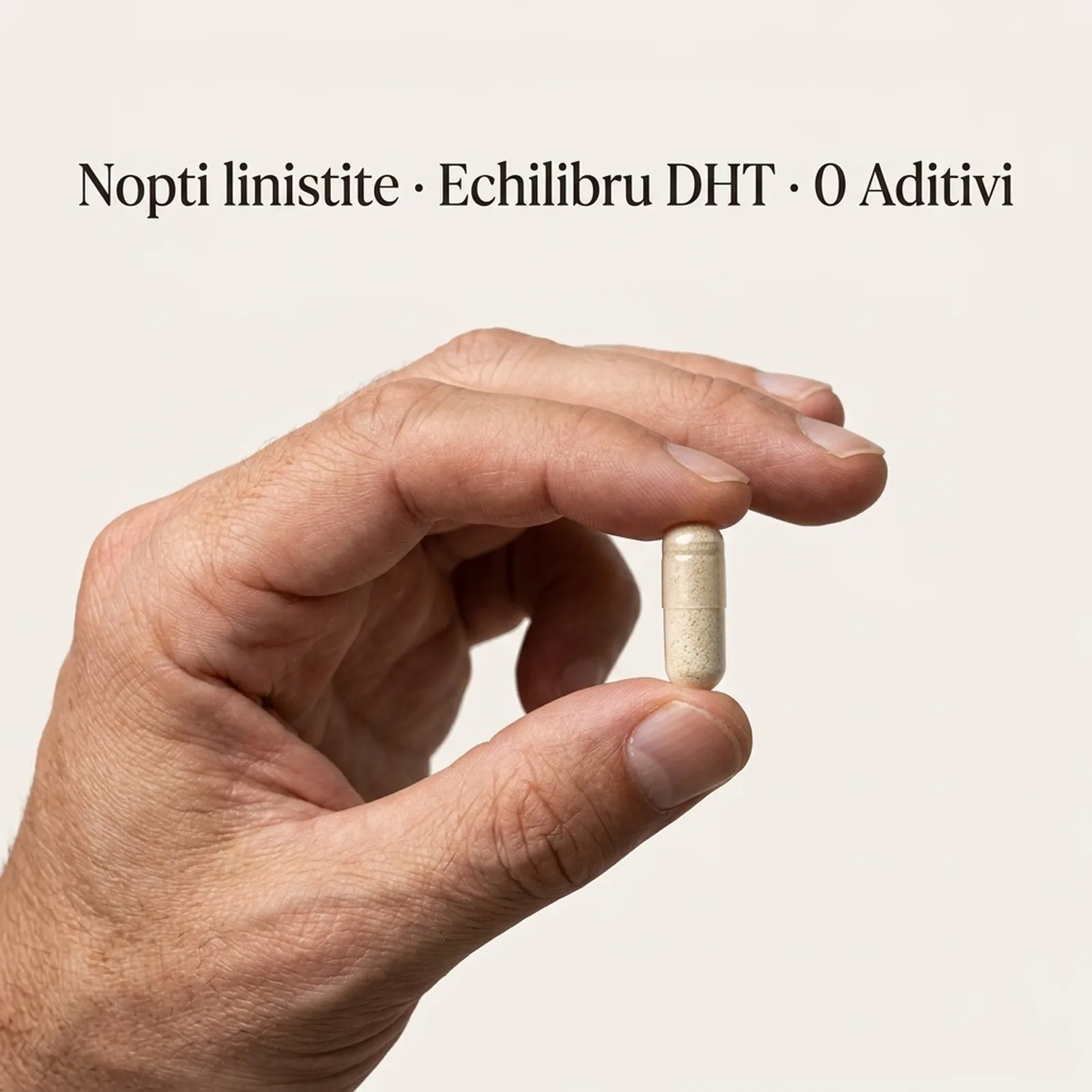 Saw Palmetto capsulă pullulan — nopți liniștite, echilibru DHT, 0 aditivi