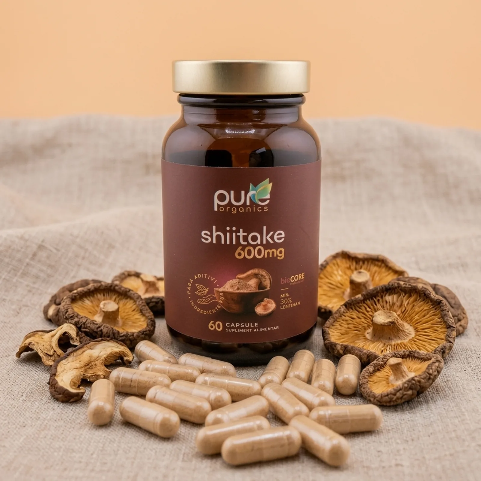 Shiitake BioCORE® — extract Lentinula edodes botanice