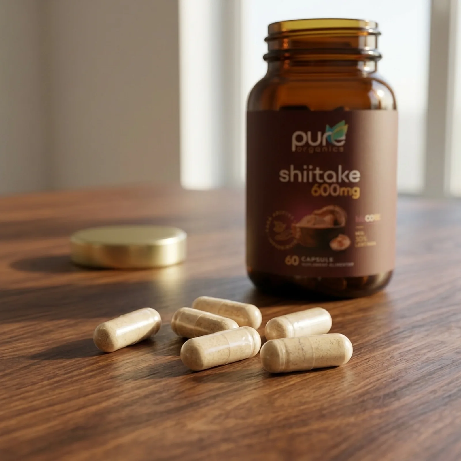 Macro capsule pullulan Shiitake BioCORE®