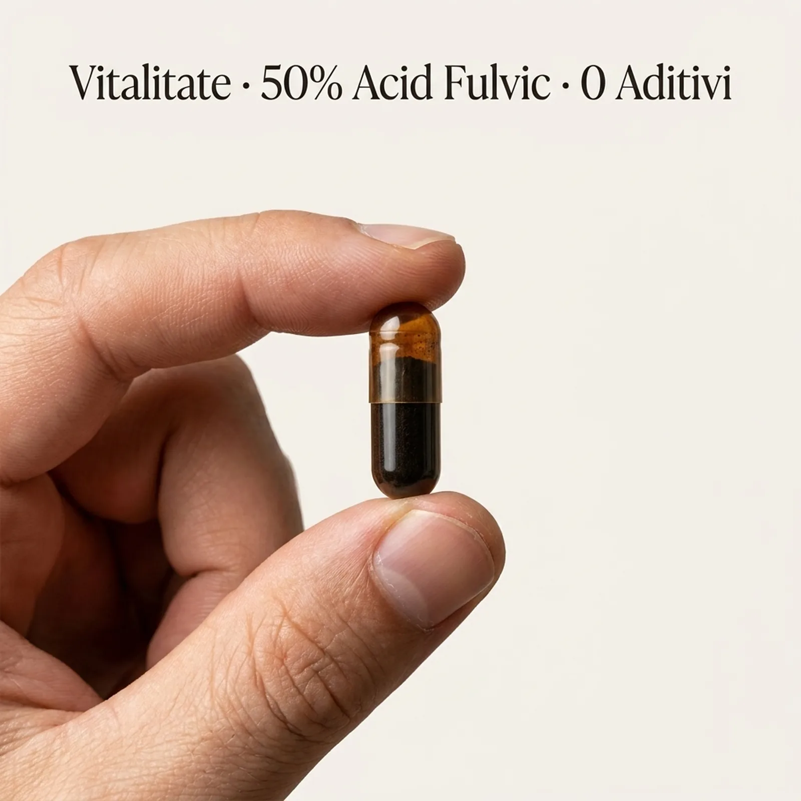 Capsule Shilajit BioCORE® — vitalitate, 50% acid fulvic