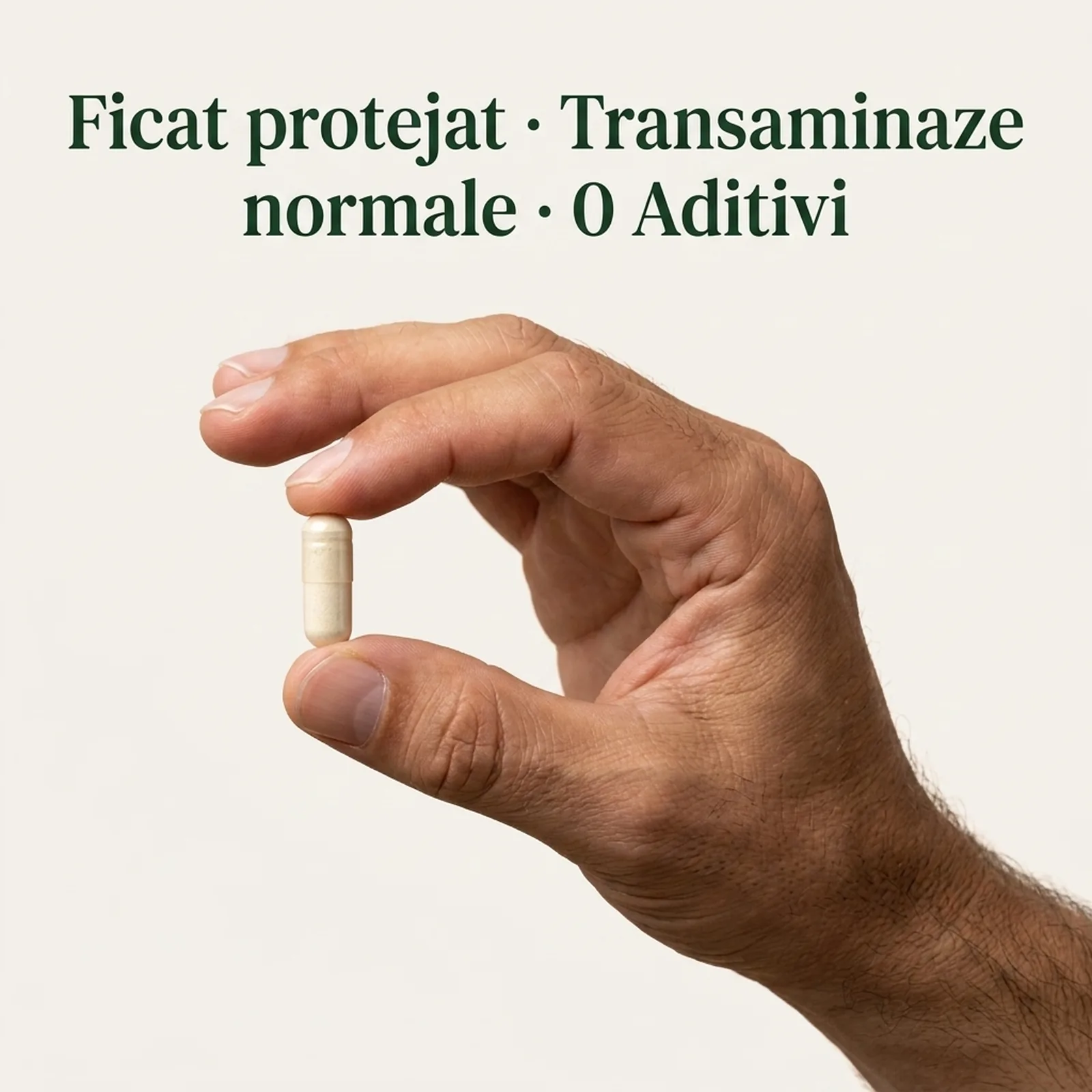 Capsulă pullulan Silimarină — ficat protejat, transaminaze normale