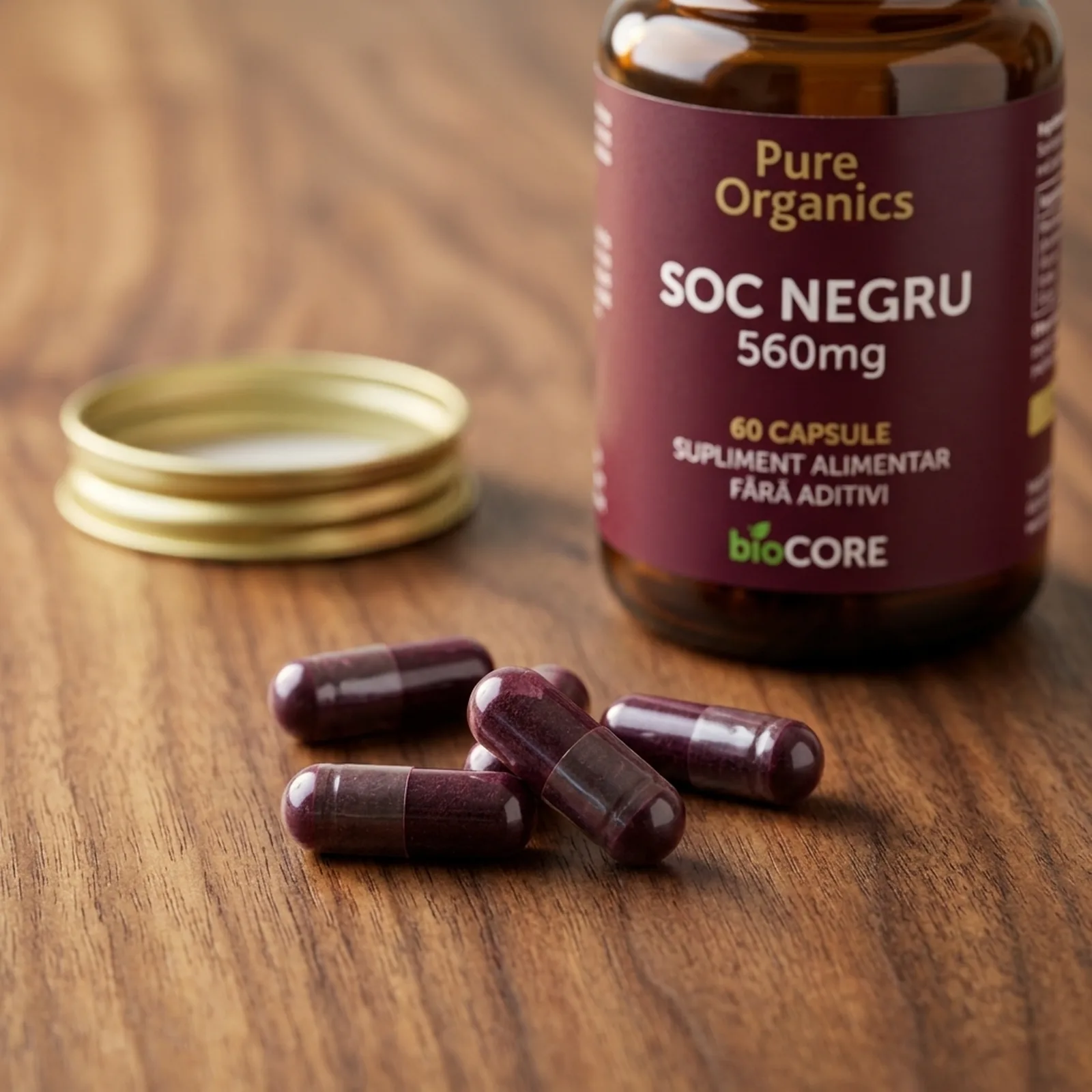 Macro capsula Soc Negru BioCORE®