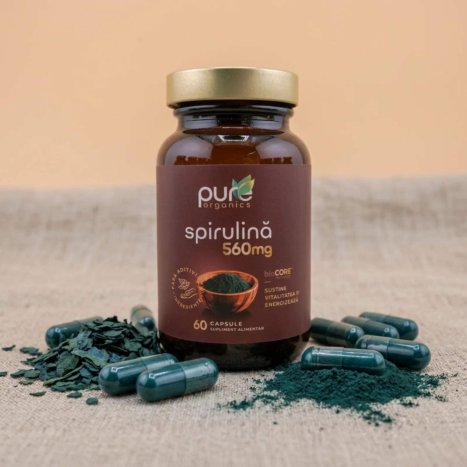 Extract Arthrospira platensis — ingredient spirulina natural