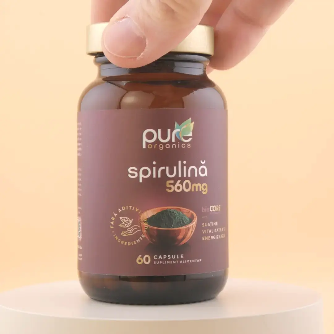 Video produs spirulina