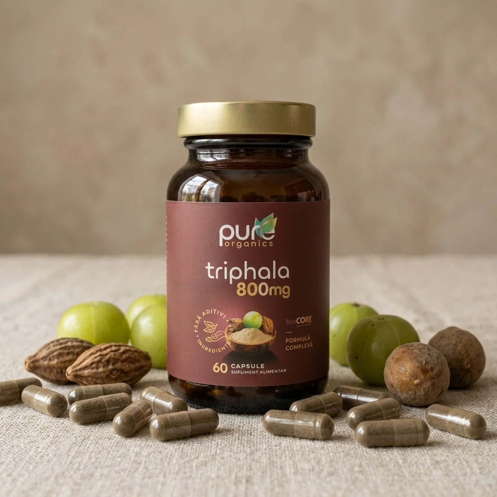 Triphala — amla haritaki bibhitaki